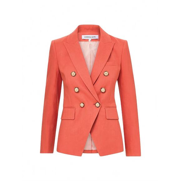 VERONICA BEARD Jackets & Blazers - NEW VERONICA BEARD women's miller dickey jacket in persimmon
